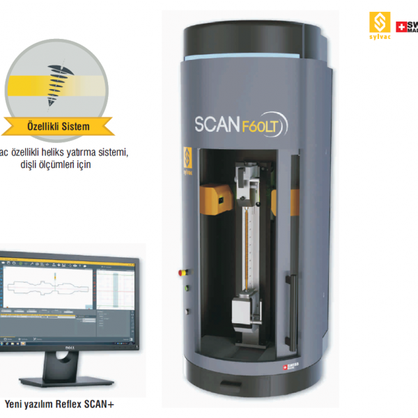 Sylvac Scan F60L & F60LT Optik Ölçüm